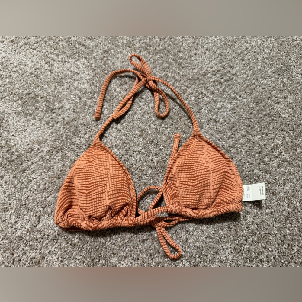 Aerie Rust Bikini Top